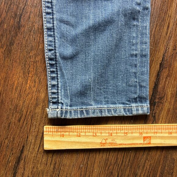 Miss Me Relaxed Skinny Jeans Embellished Distressed Light Wash Women's Size 31 - Picture 9 of 12